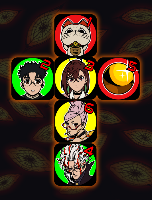 Dice en métal Occult Squad (set de 2)