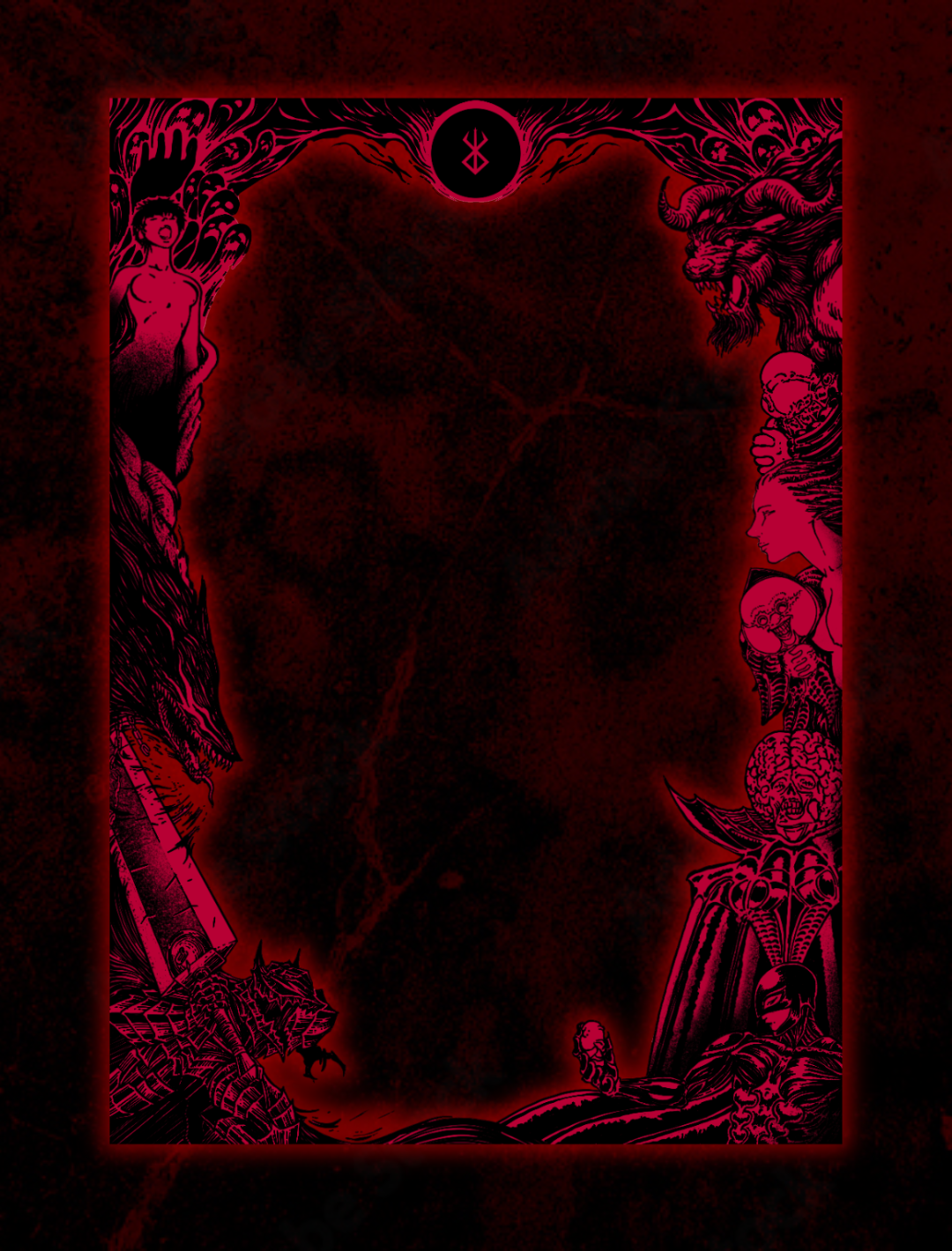 Darkest Night - Manchettes Border (70STK)