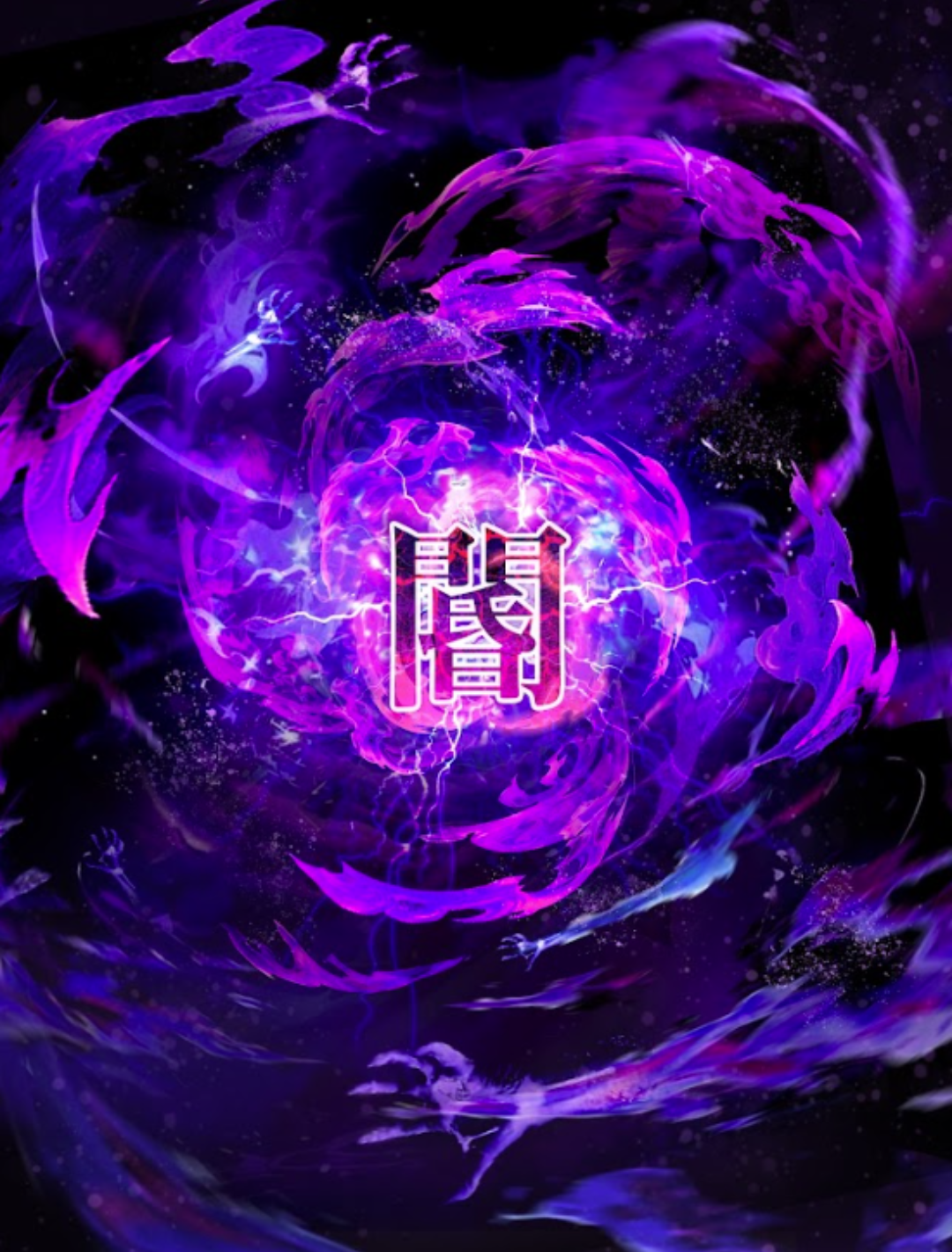 ELITE SERIES - DARKNESS HOLO SLEEVES (70 PCS)