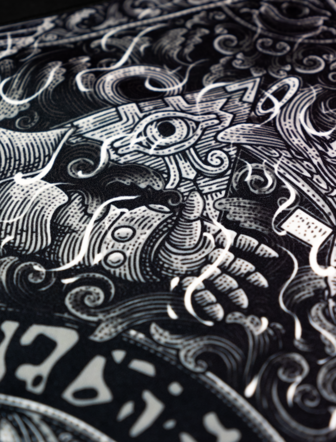 THE BEGINNING Vers. III 2-Player Cloth Playmat