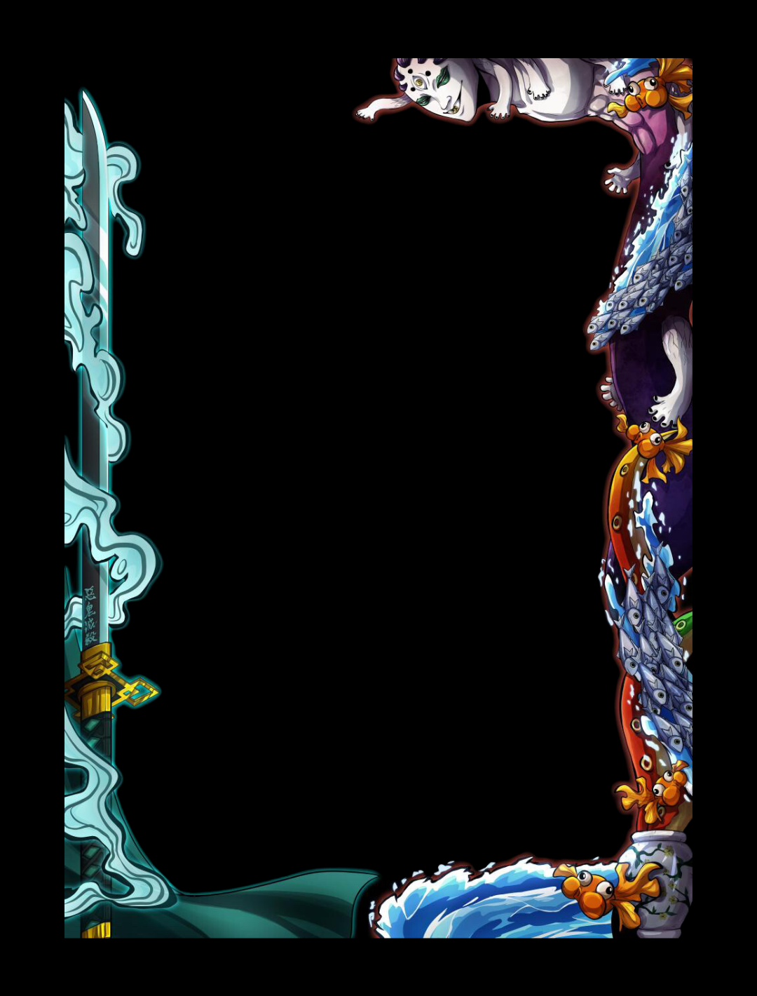 Upper Frame Border | Men Frame Border | sleevechief