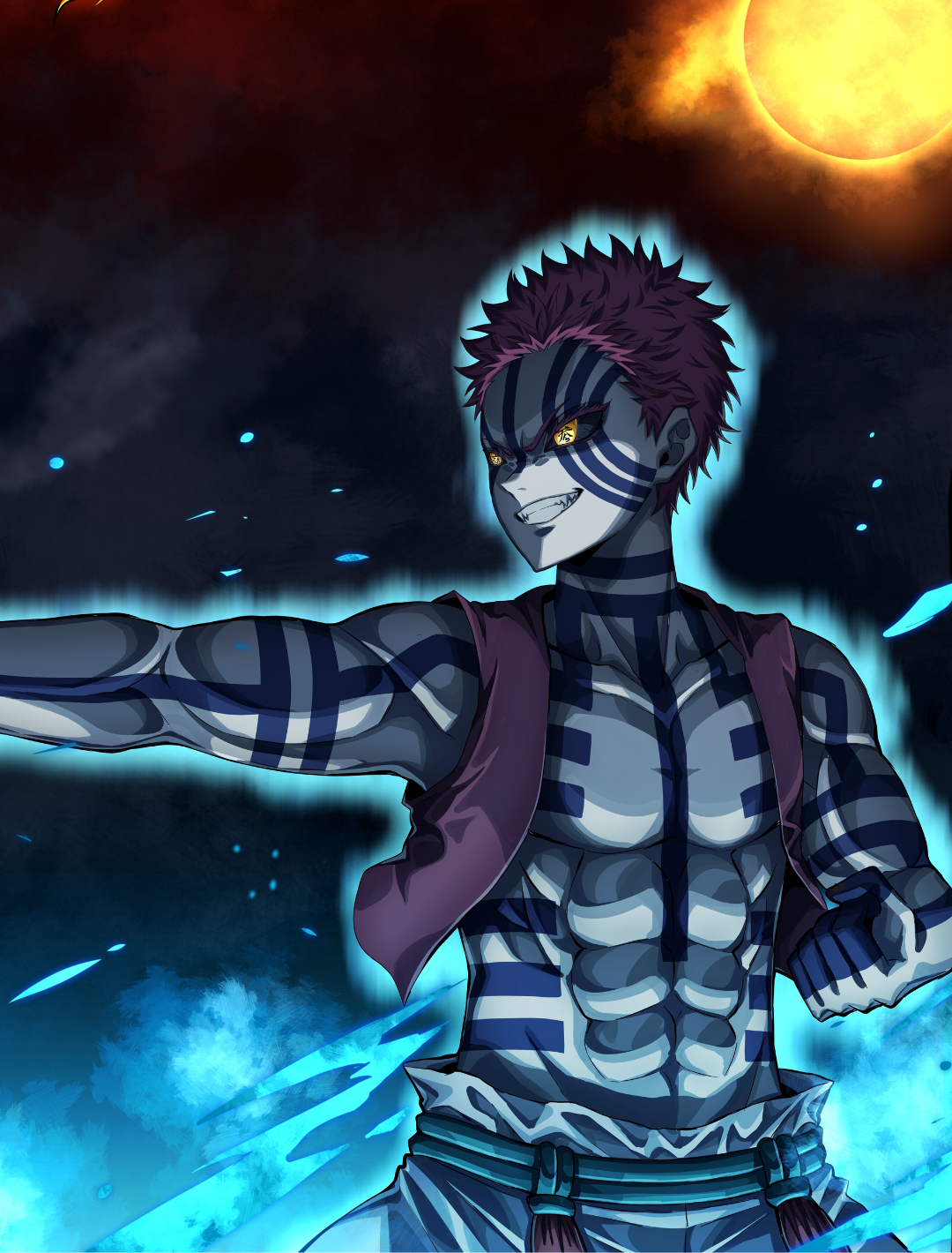 Flames Cloth Playmat | Player Cloth Playmat | sleevechief