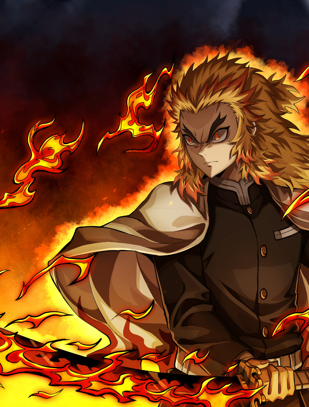 Flames Cloth Playmat | Player Cloth Playmat | sleevechief