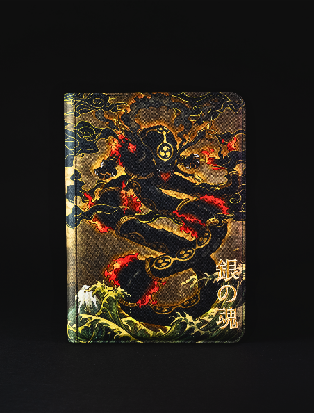Old Japan Sky God 9-Pocket Trading Card Shiny Cloth Binder – sleevechief