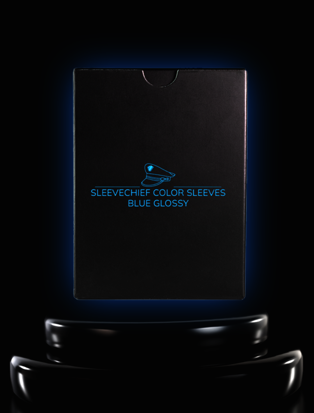 ELITE SERIES - Glossy Blue Color Sleeves (70PCS)