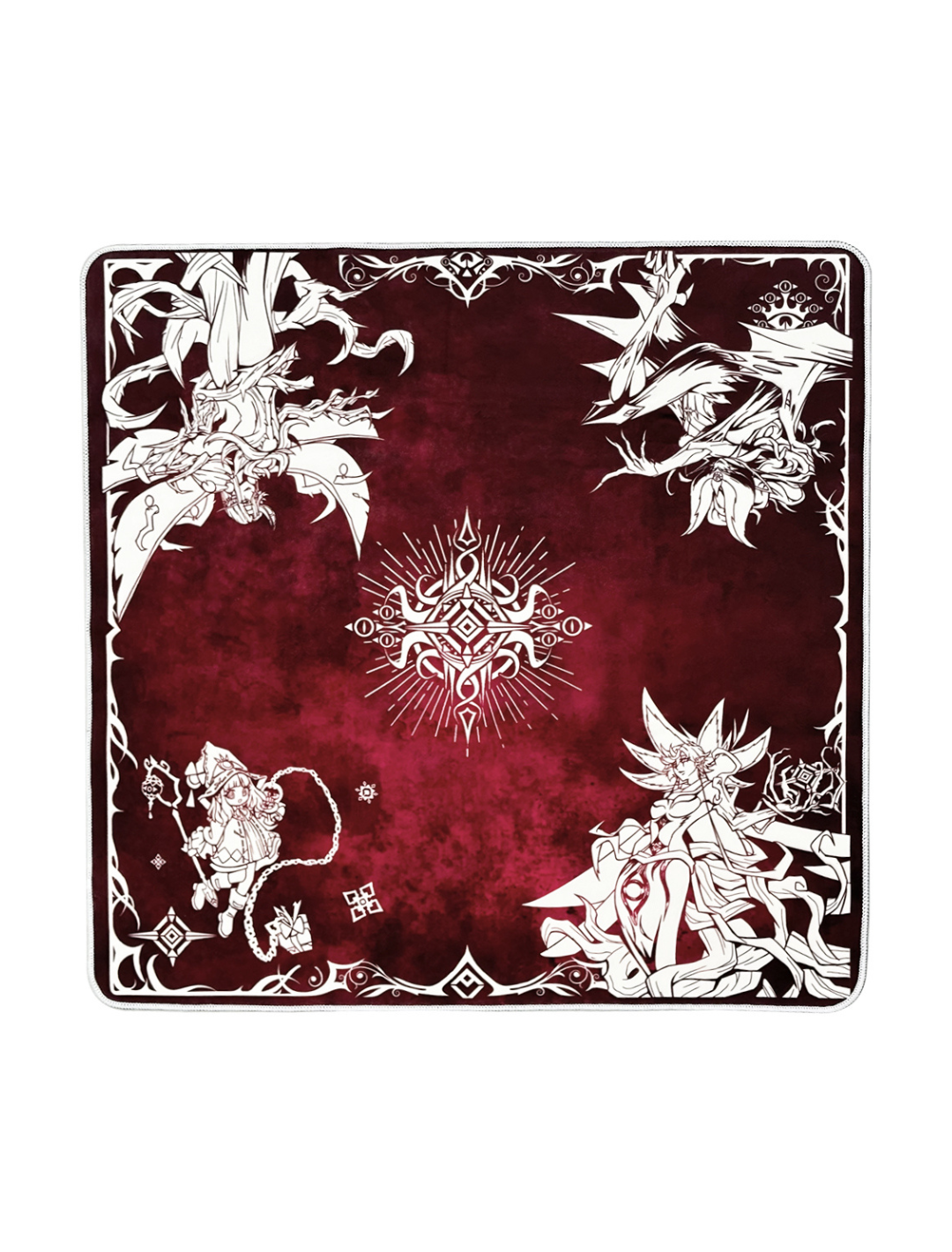 Wicked Salvation Alfombra de tela para 2 jugadores