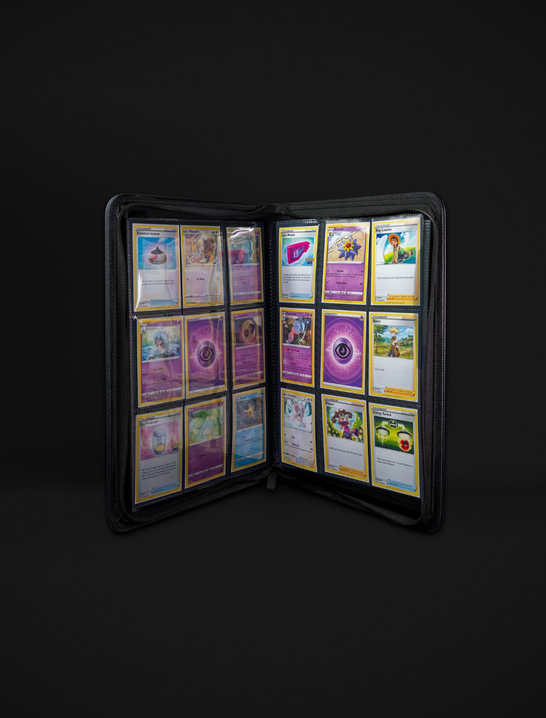 Lunar Shadow 9-Pocket Trading Card Binder