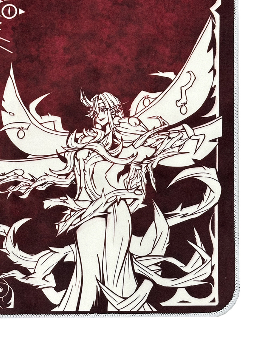 Wicked Salvation Alfombra de tela para 2 jugadores