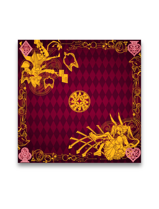 Malice in Cyberseland Alfombra de juego de tela para 2 jugadores