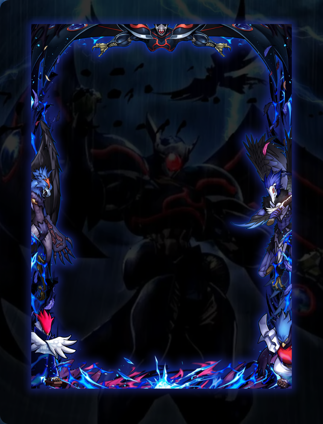 Black Winged Storm - Manchons de bordure (70STK)