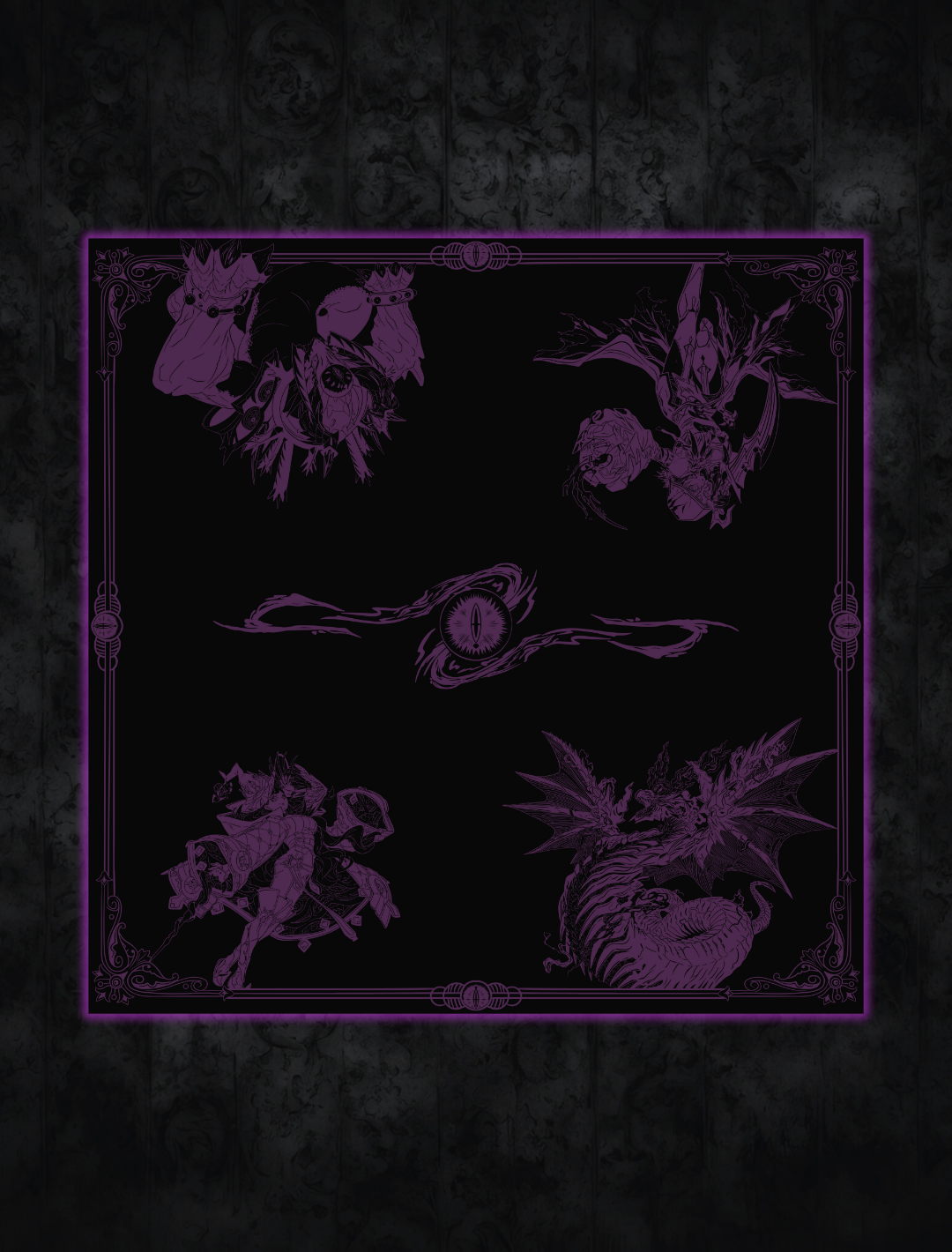 WITCHES CLASH 2-Player Cloth Playmat