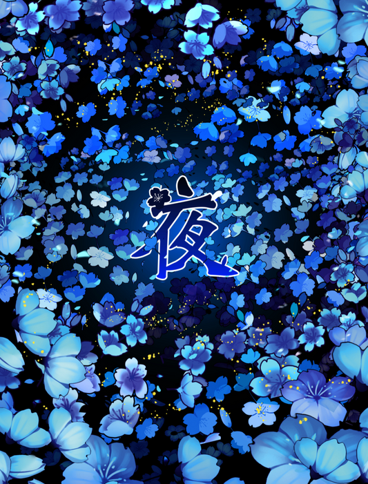 SERIE ELITE - MANICHE HOLO NIGHT BLOSSOM (70 PZ)