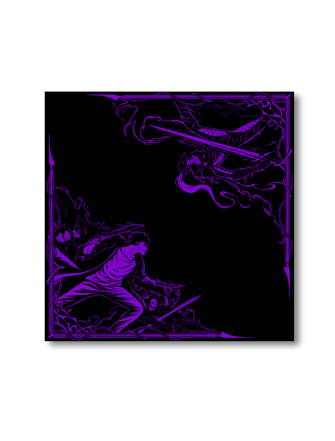 Darkness Hunter Cloth Playmat Darkness Hunter Cloth Playmat