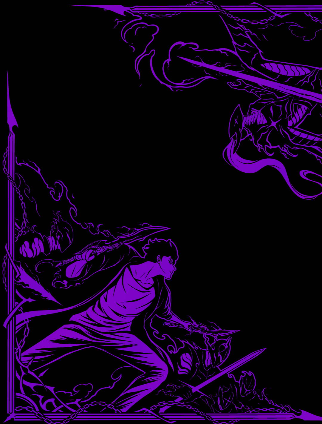 Darkness Hunter Cloth Playmat Darkness Hunter Cloth Playmat