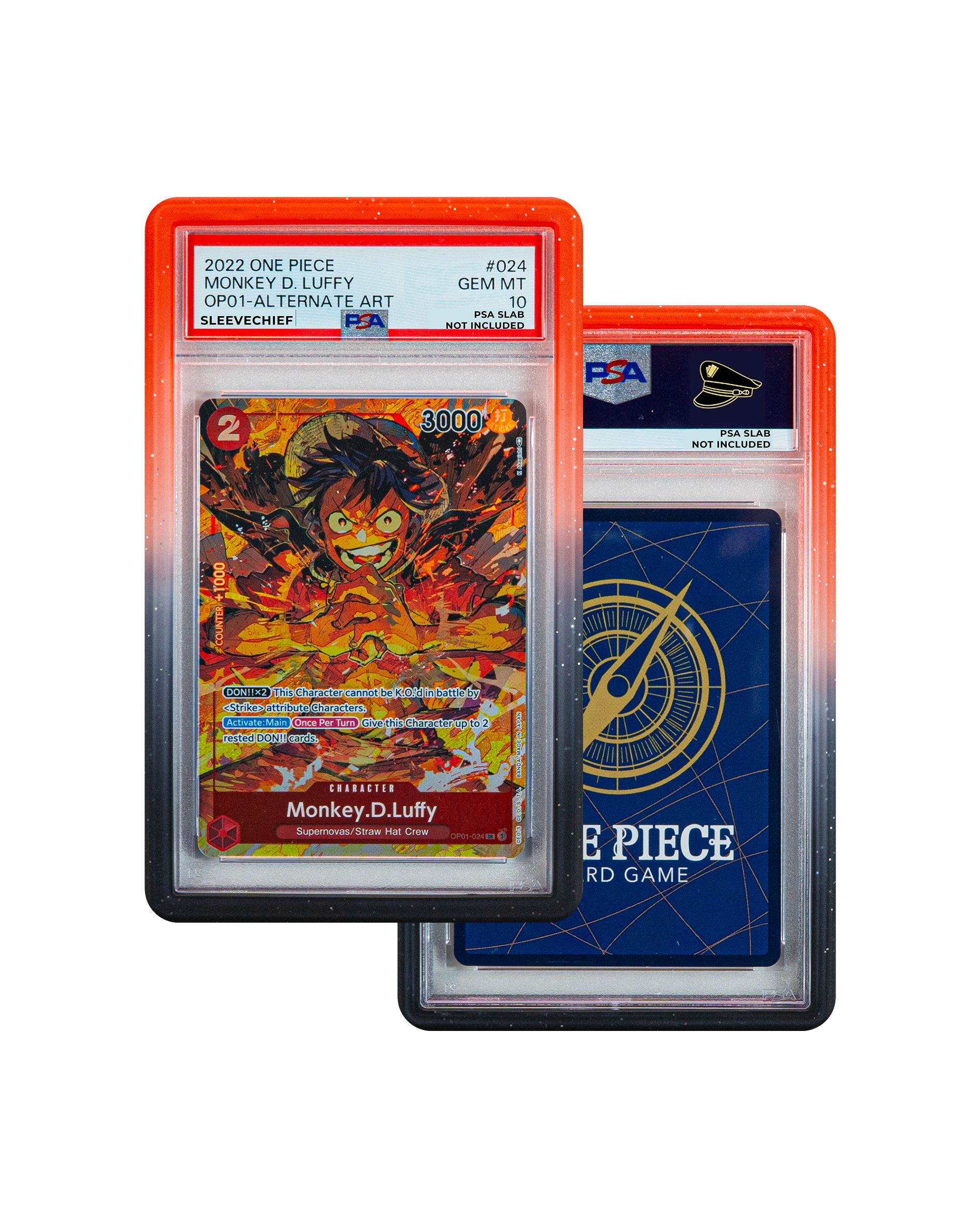 Burning Night - Graded Card Bumper sleevechief Burning Night - Graded Card Bumper sleevechief