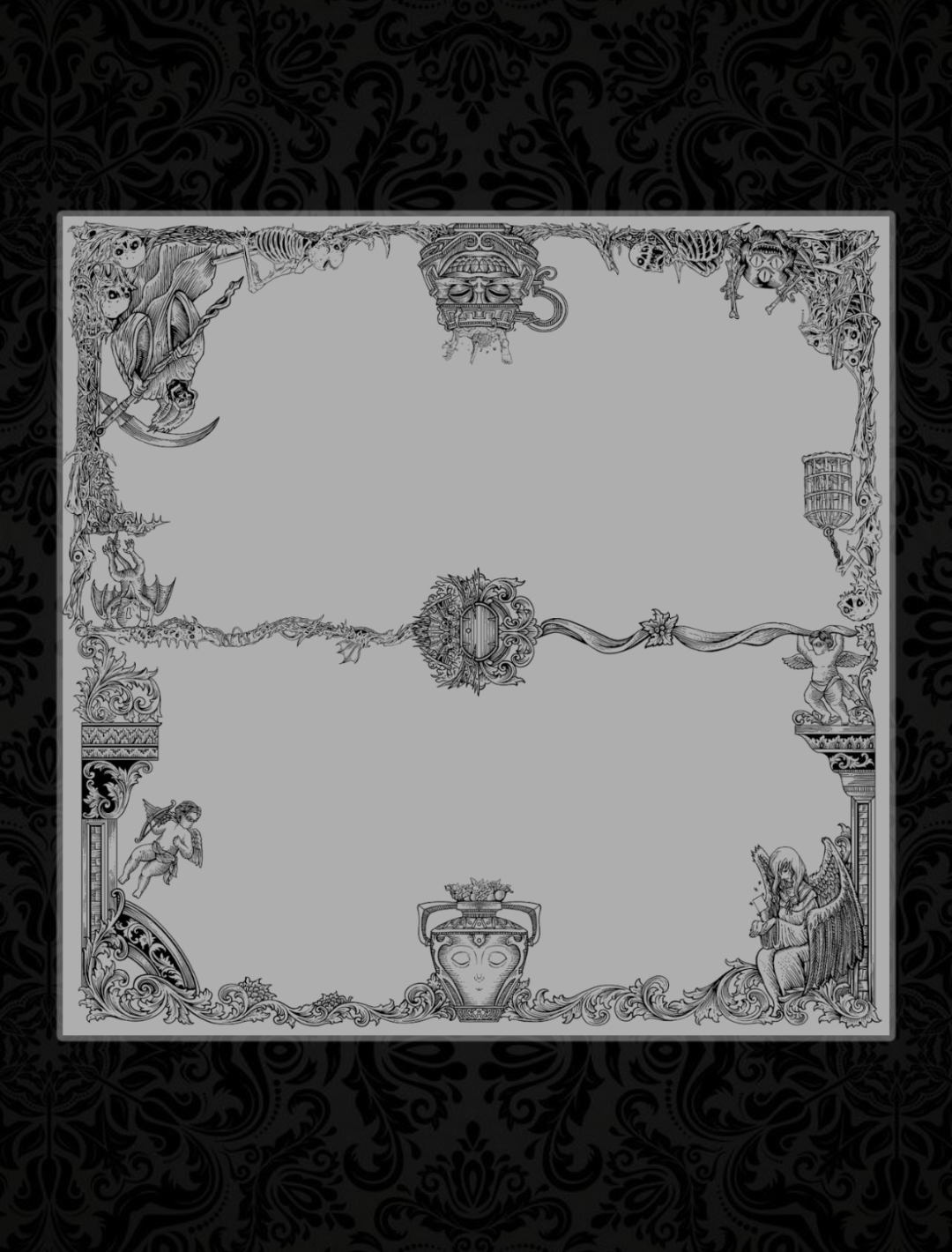 Hell & Hell 2-Player Tissu Playmat