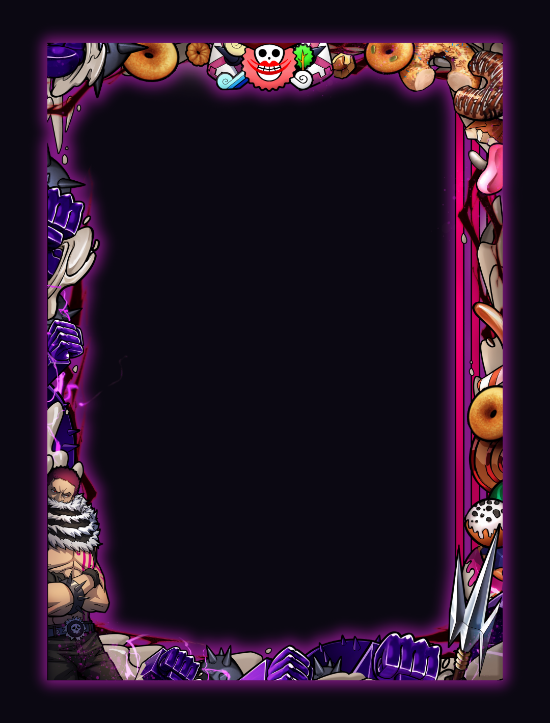 Mochi Demon - Yugioh Border Sleeves (70Stk) sleevechief Mochi Demon - Yugioh Border Sleeves (70Stk) sleevechief