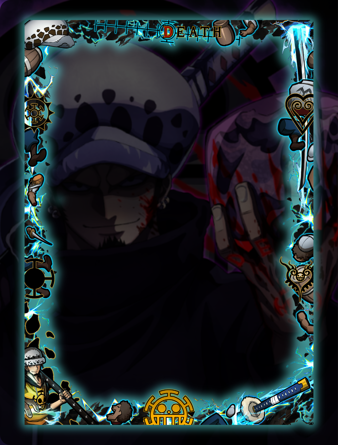 LAW - Yugioh Border Sleeves (70STK)
