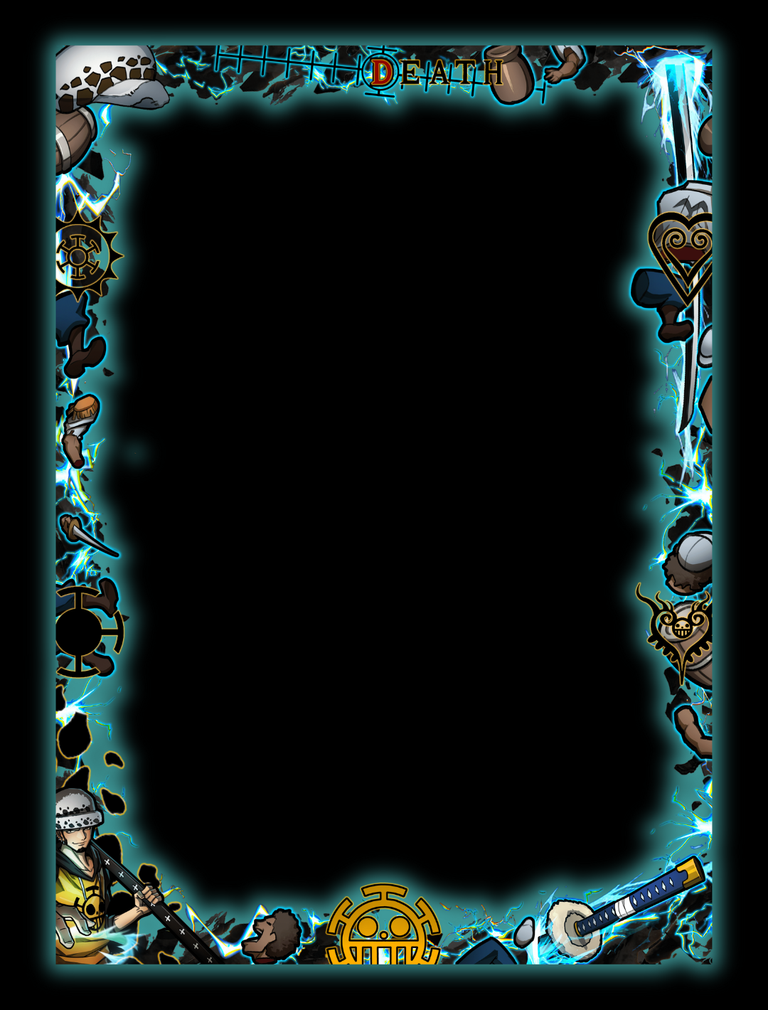 LAW - Yugioh Border Sleeves (70STK)