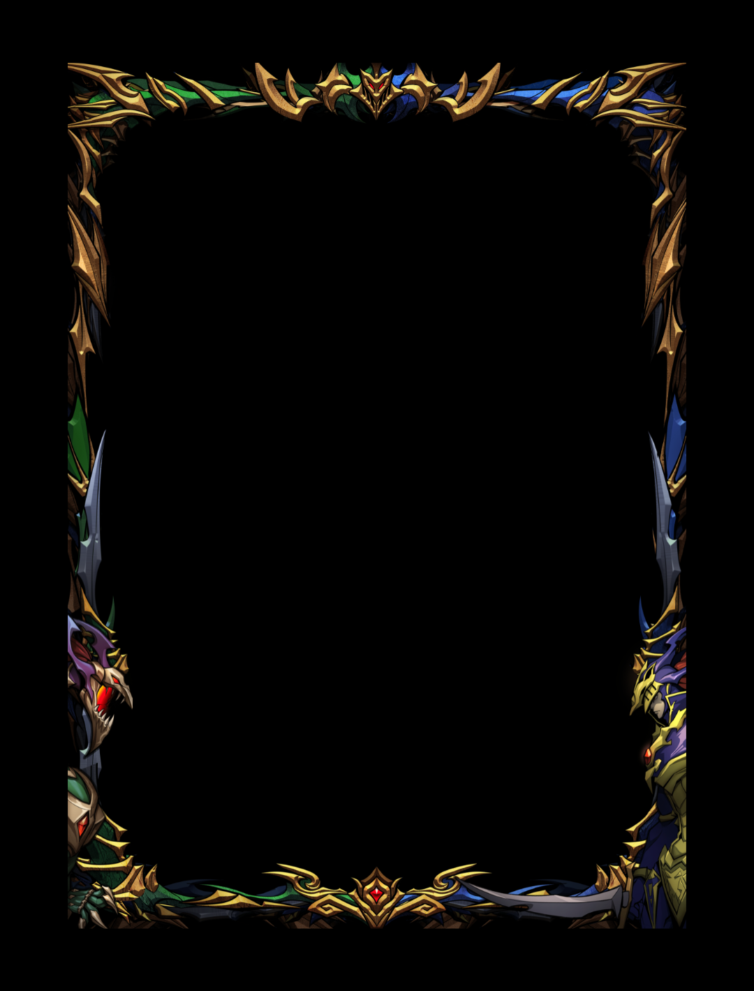 CHAOS - Yugioh Border Sleeves (70STK)