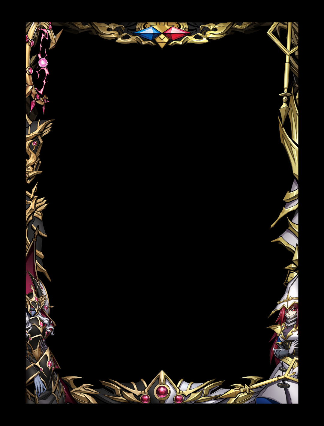 PENDEL FORCE - Yugioh Border Sleeves (70 STK)
