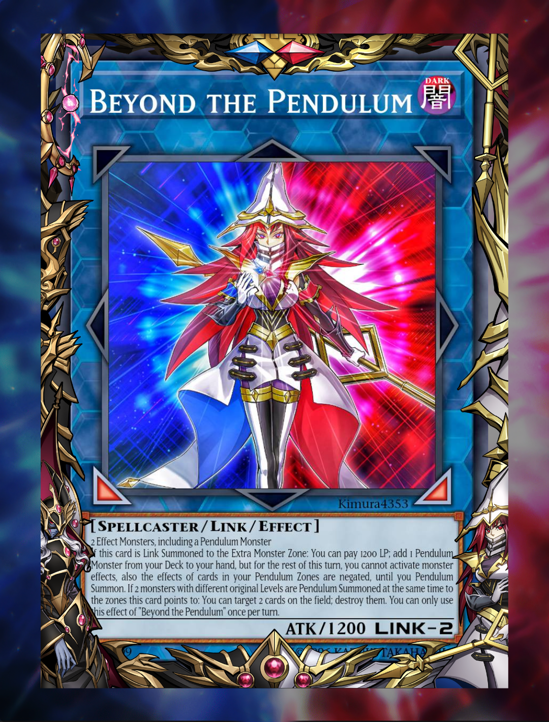PENDEL FORCE - Yugioh Border Sleeves (70 STK)