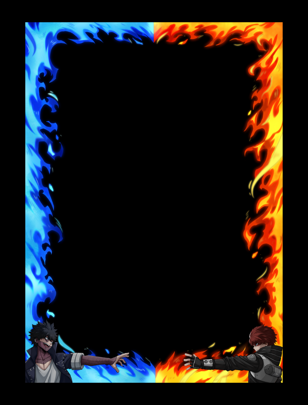 Flame Brothers Border | Flame Brothers 70STK | sleevechief