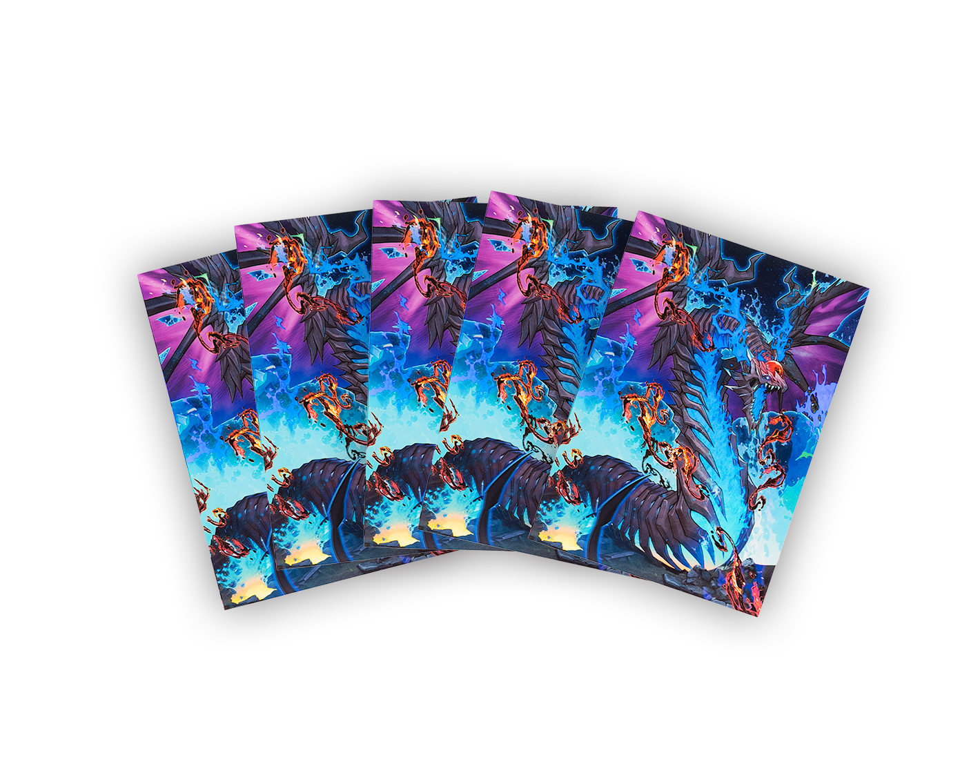 Snake Eyed Dragon Card Sleeves (70 PCs)