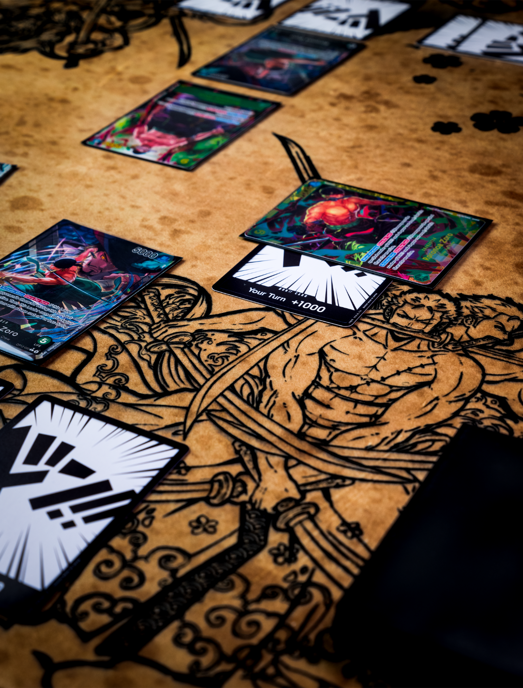 Old Japan Pirate Hunter 2-Player Cloth Playmat