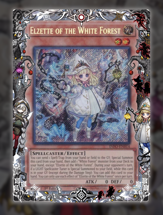 White Wood Tales - Yugioh Border Sleeves (70STK)