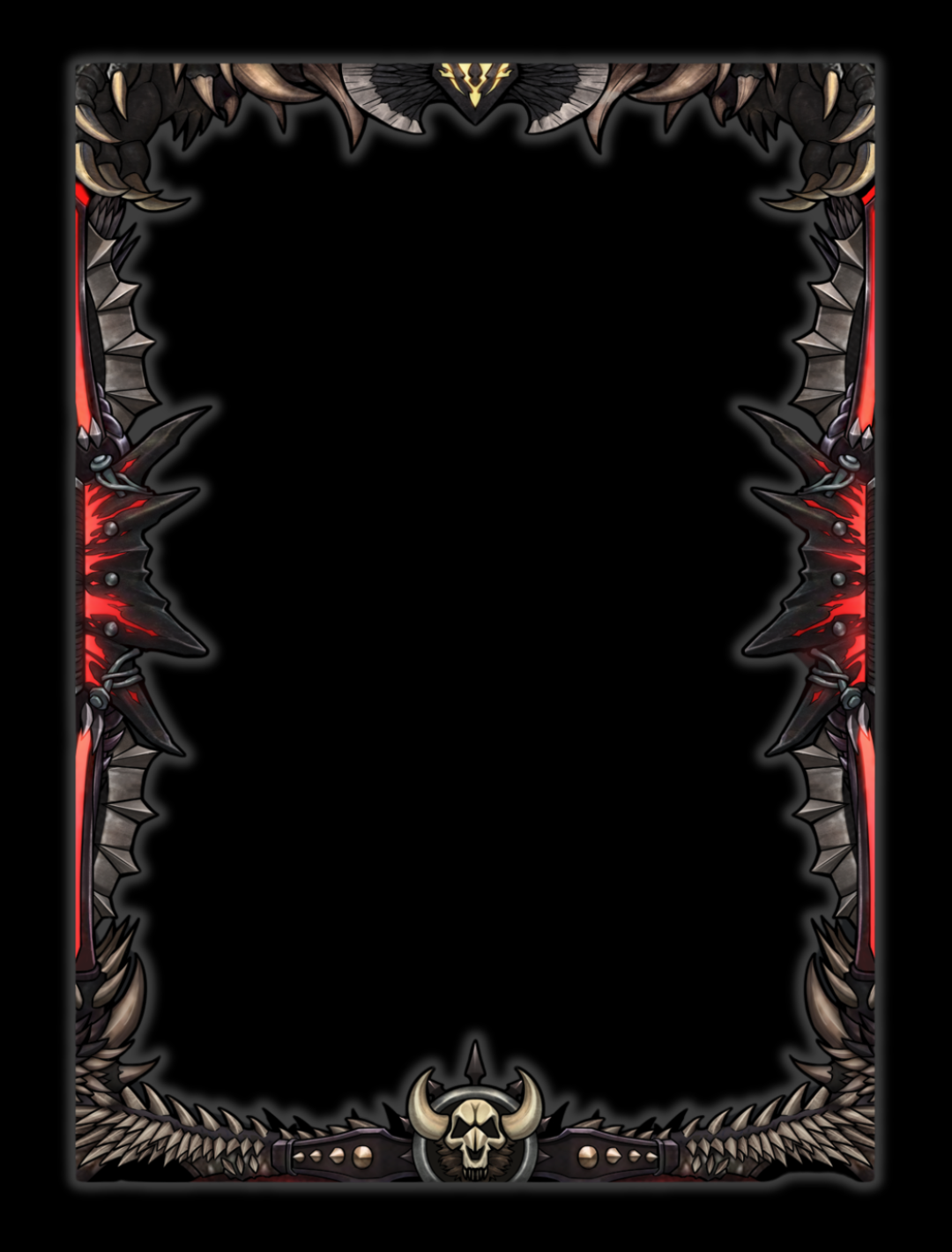 The Extinction Dragon - Border Sleeves (70PCS)