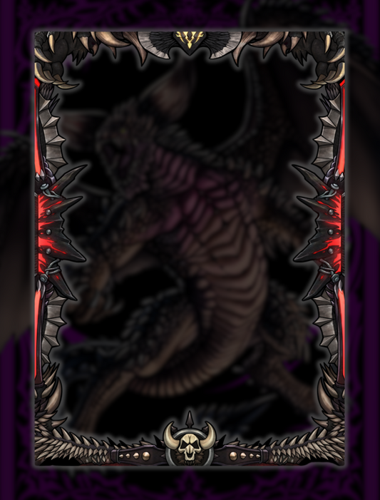 The Extinction Dragon - Border Sleeves (70PCS)