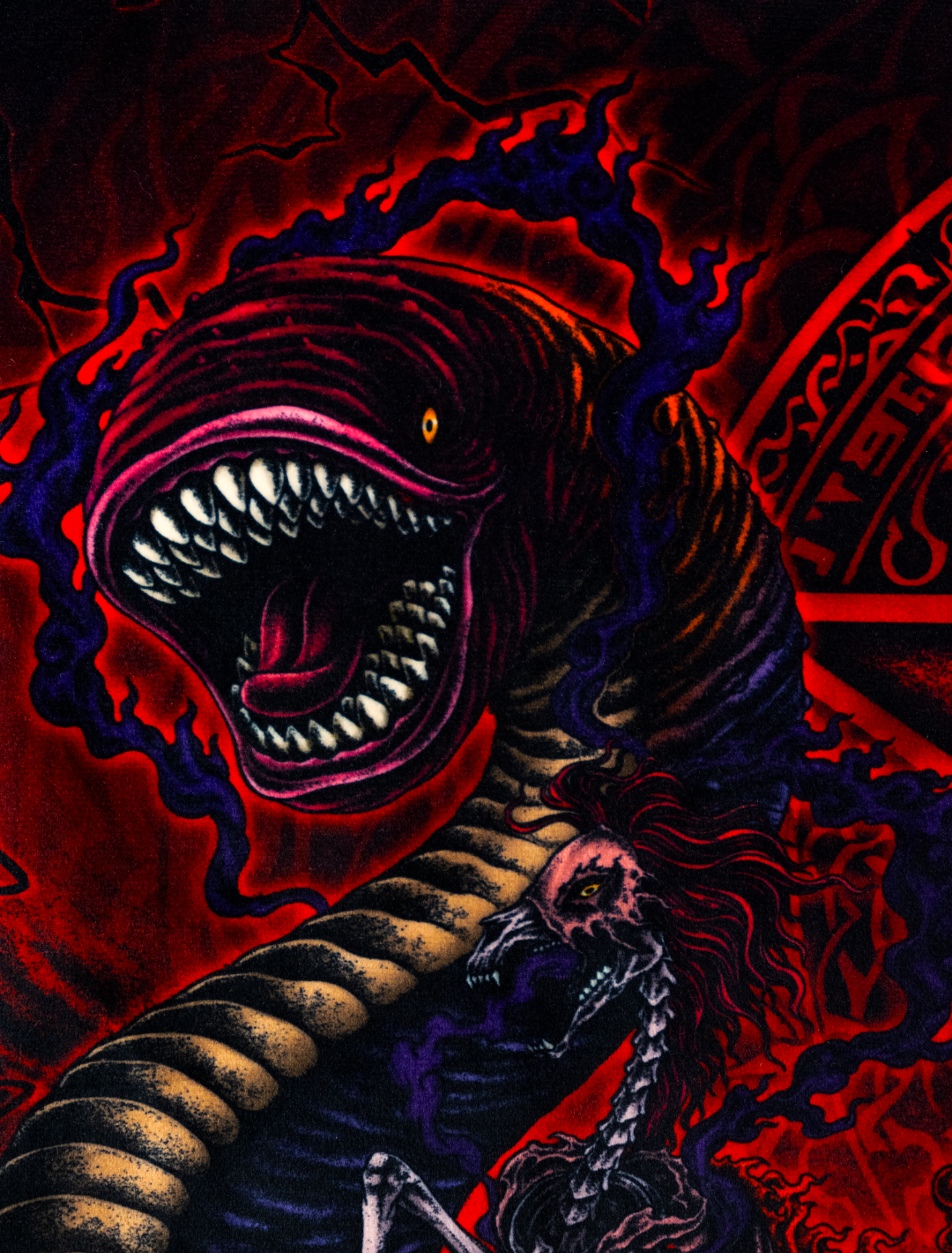 Five Dark Elders - 1-Player Cloth Playmat - sleevechief