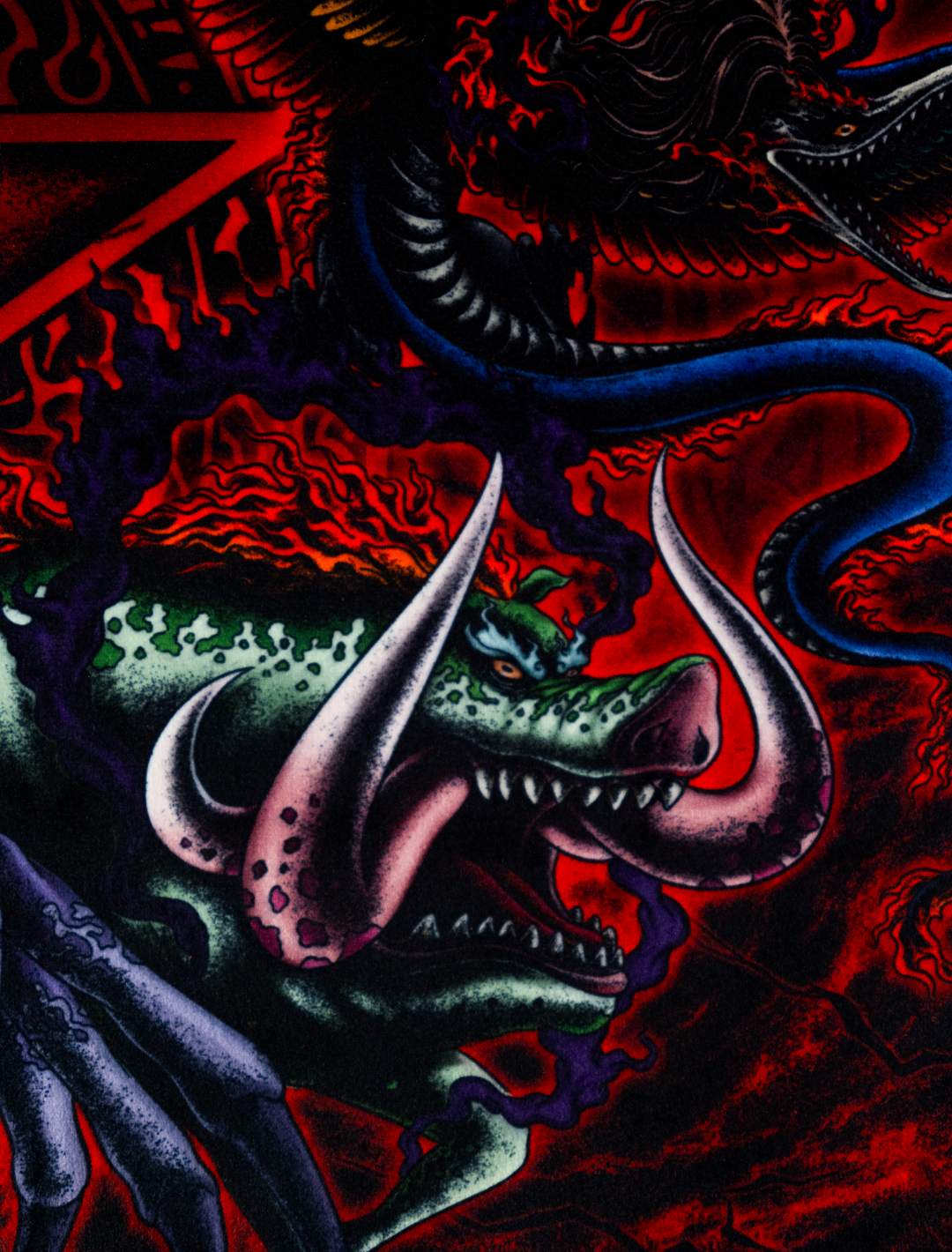 Five Dark Elders - 1-Player Cloth Playmat - sleevechief