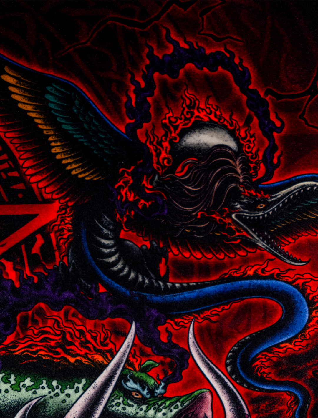 Five Dark Elders - 1-Player Cloth Playmat - sleevechief