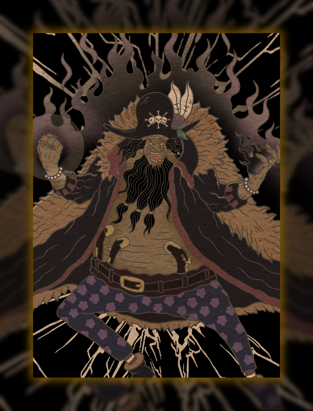 Old Japan Blackbeard Card Sleeves (70) sleevechief Old Japan Blackbeard Card Sleeves (70) sleevechief