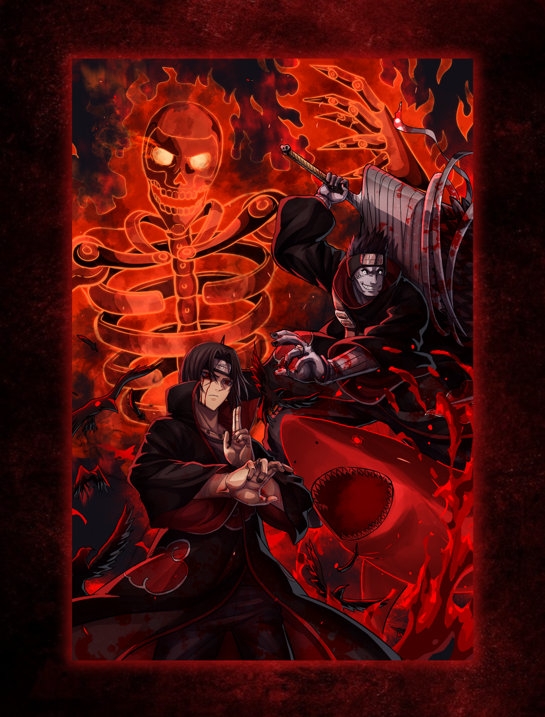 Itachi x Kisame Card Sleeves (70 PCS)