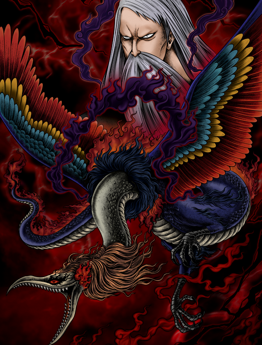 Five Dark Elders Mars - Holo Sleeves (70 PCS) - sleevechief