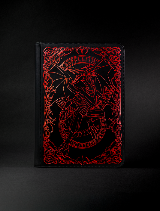Black Dragon of Destruction - 9-Pocket Trading Card Binder