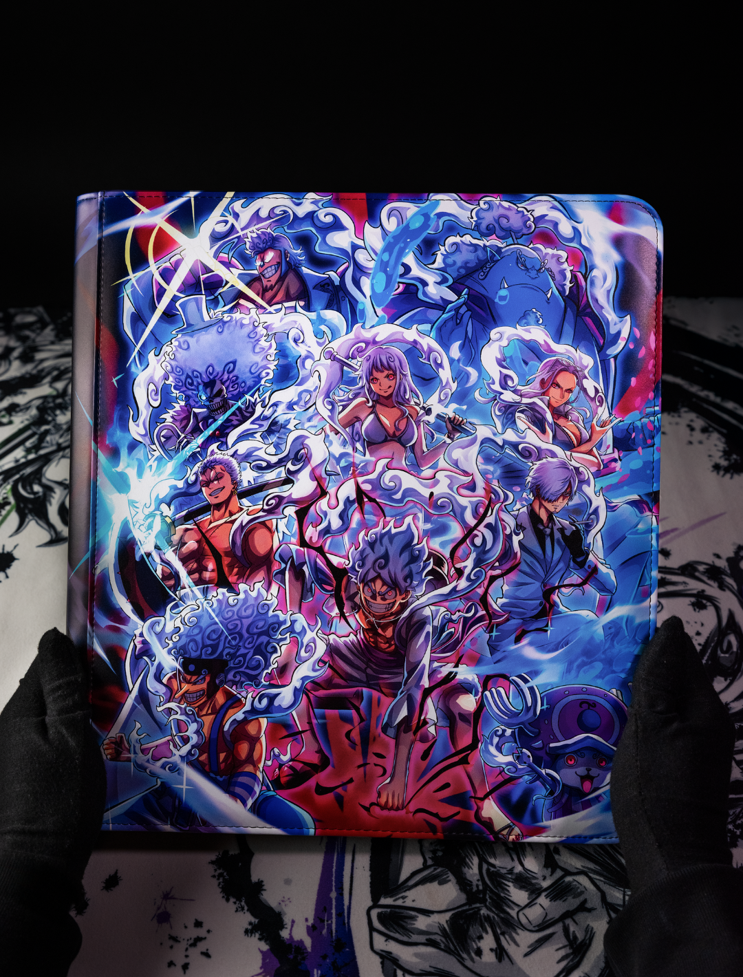 Gear 5 Crew - 12-Pocket Trading Card Binder - sleevechief