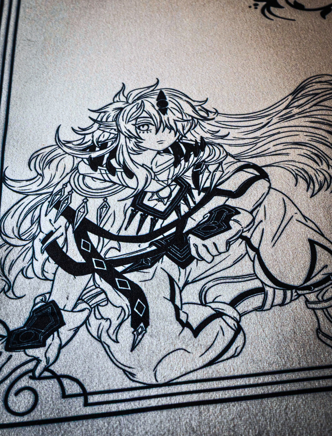 BRANDED SACRIFICE  2-Player Cloth Playmat - sleevechief