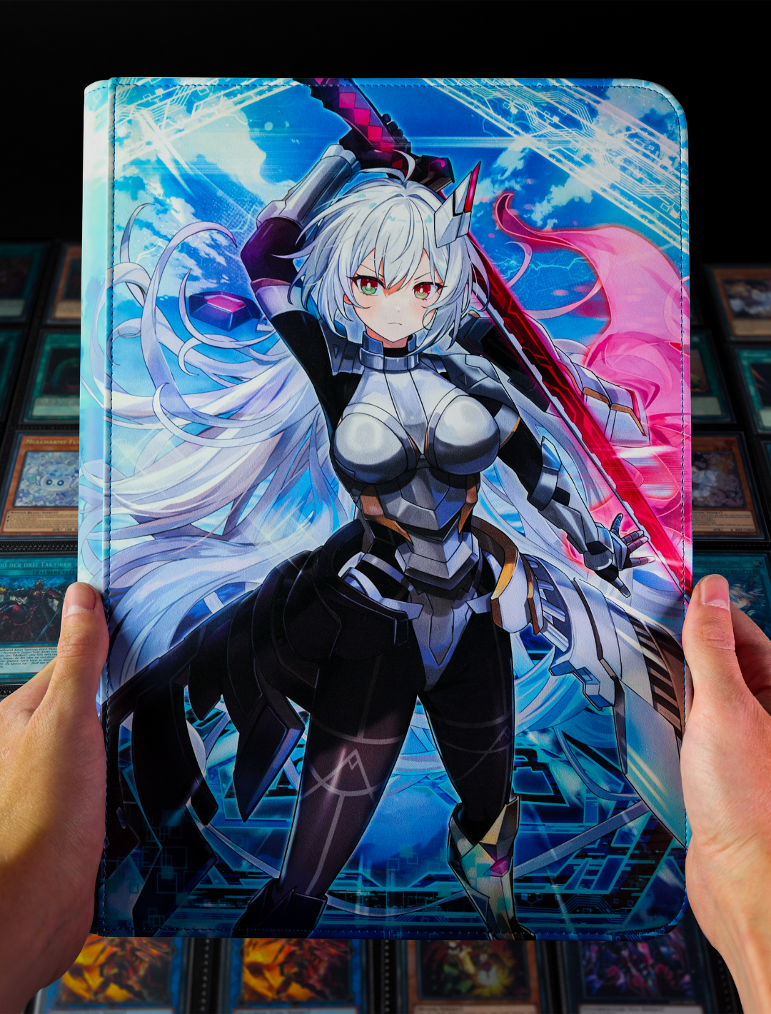anime card binder Sky Strikers Trading Card Binder – sleevechief