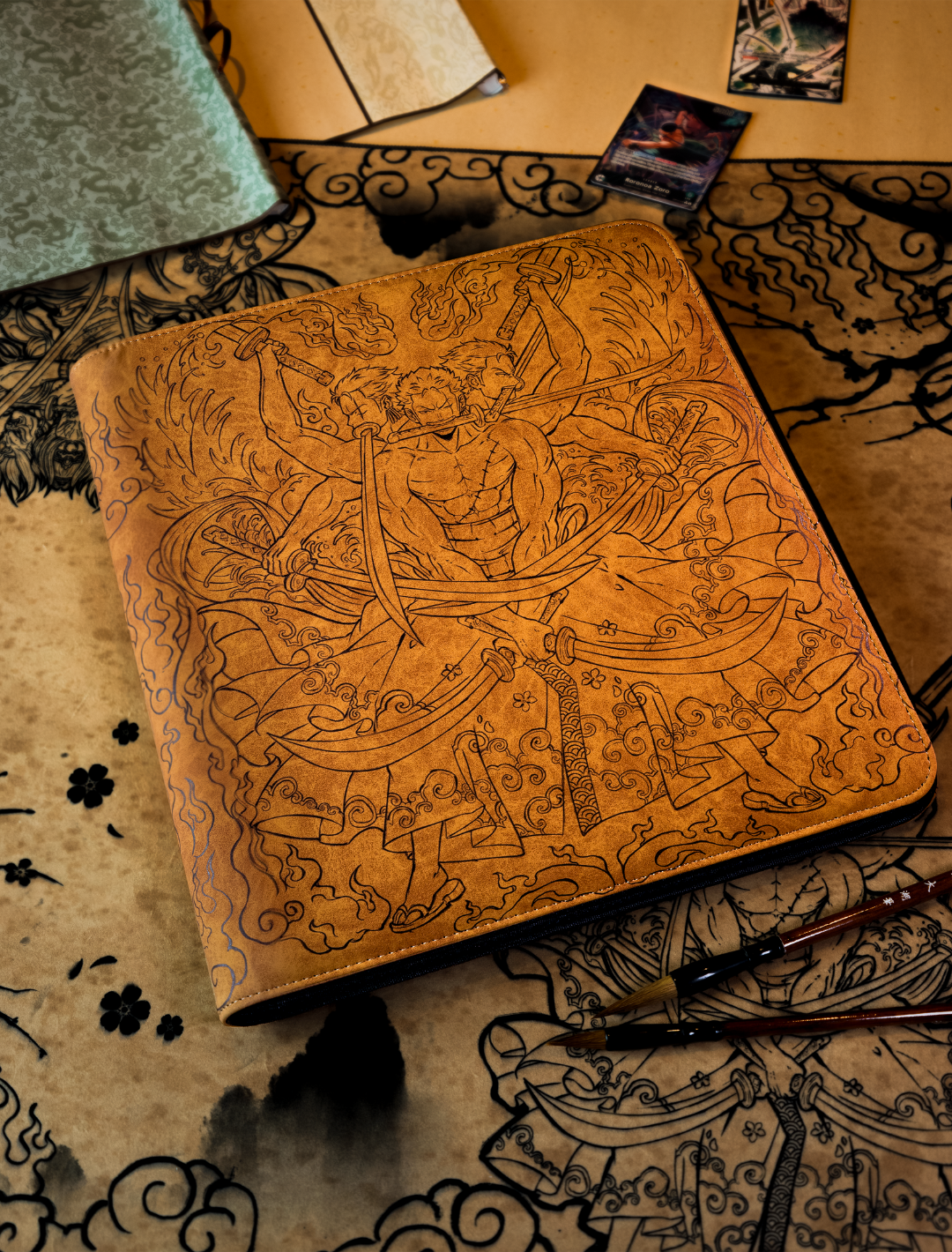 Old Japan Pirate Hunter Trading Card Binder