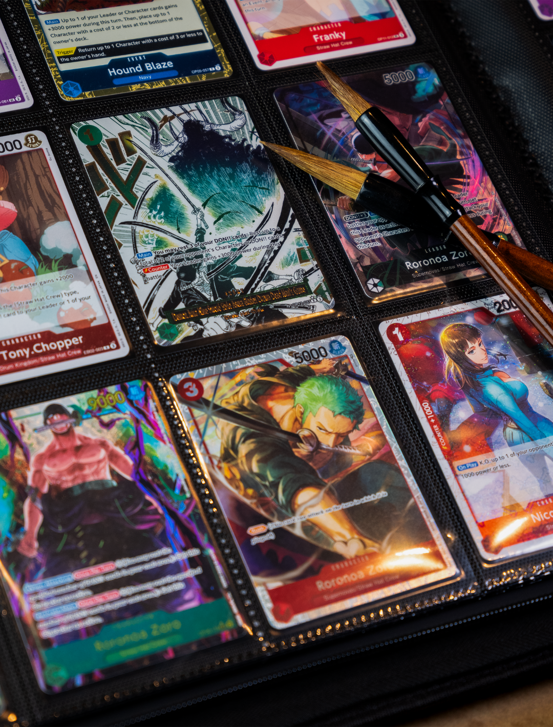 Old Japan Pirate Hunter Trading Card Binder