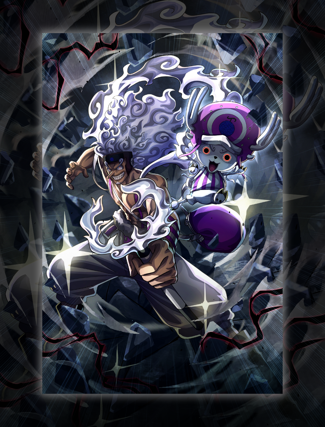 Gear 5 Crew - Vers. 4 Holo Sleeves (70 PCS)