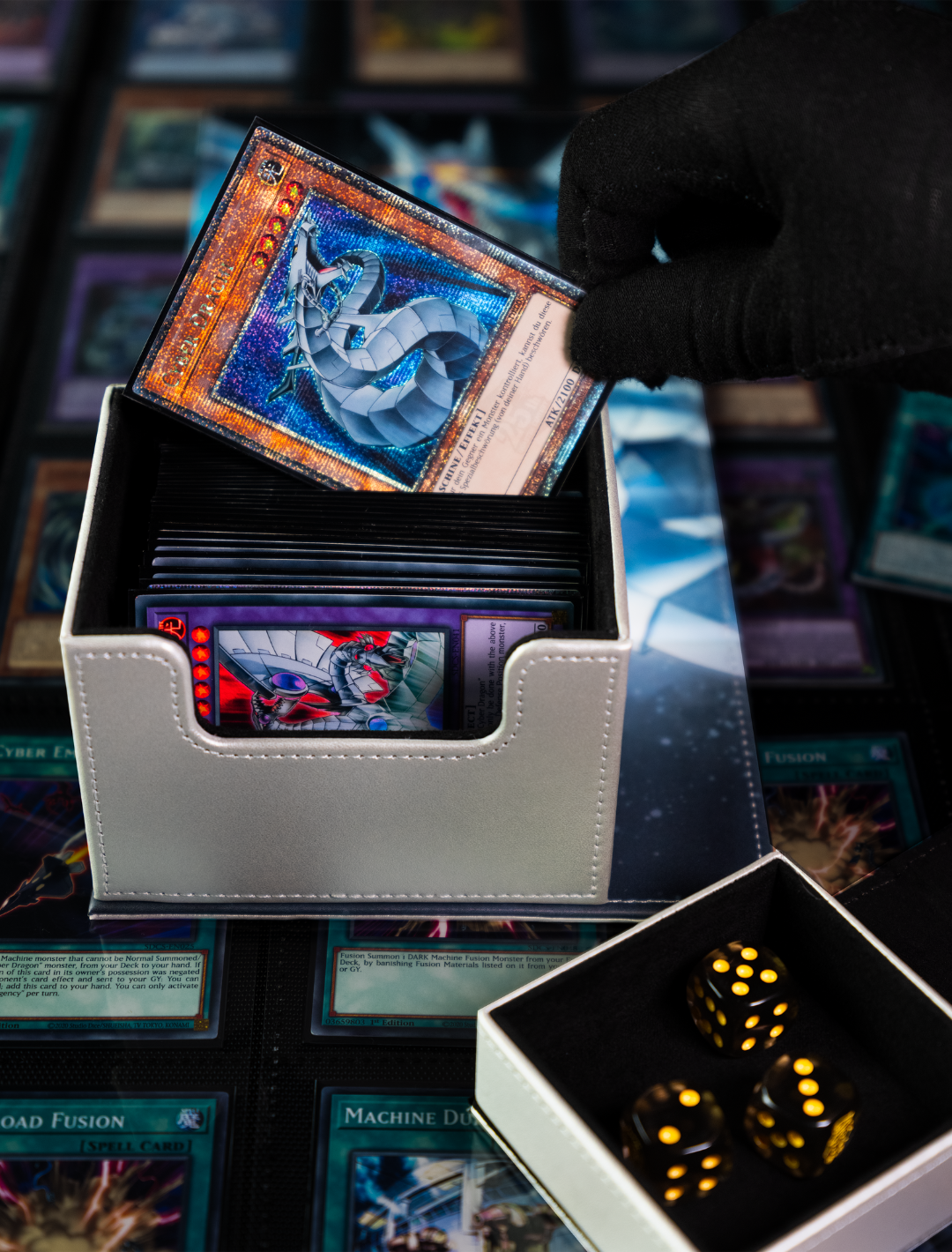 Cybernatic Dragon Deckbox - sleevechief