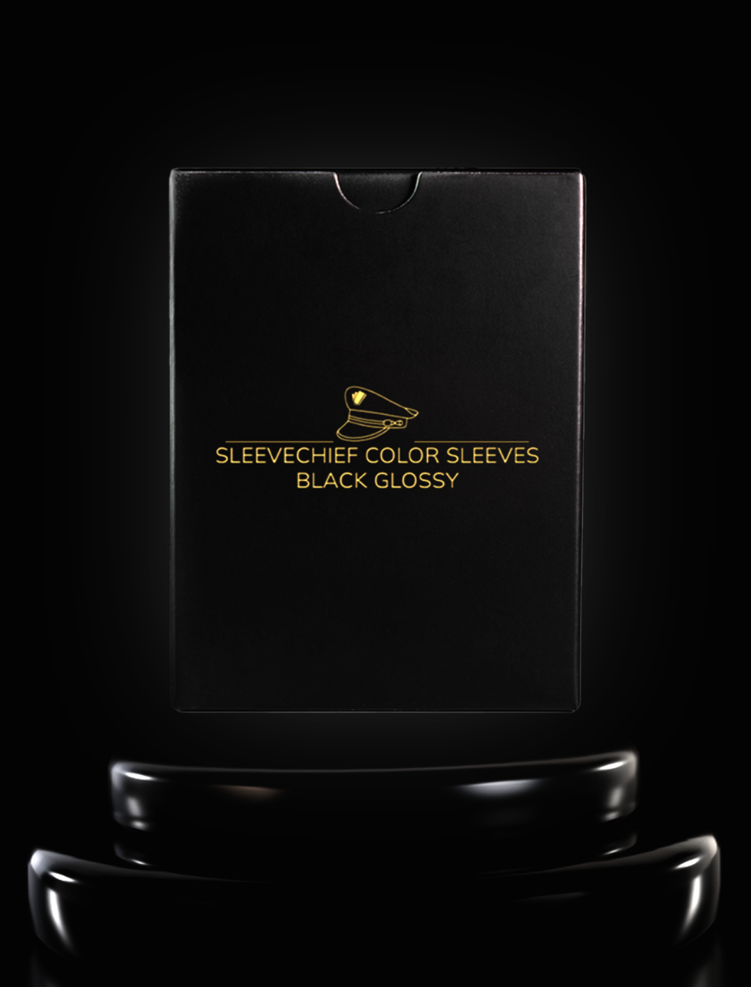 ELITE SERIES - Glossy Black Color Sleeves (70PCS)