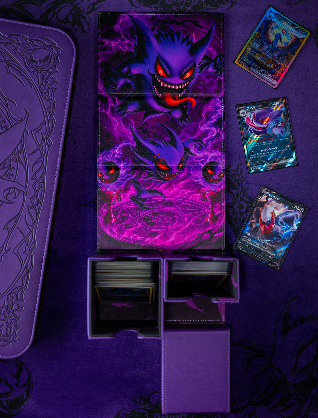 Purple Evil Deckbox - sleevechief