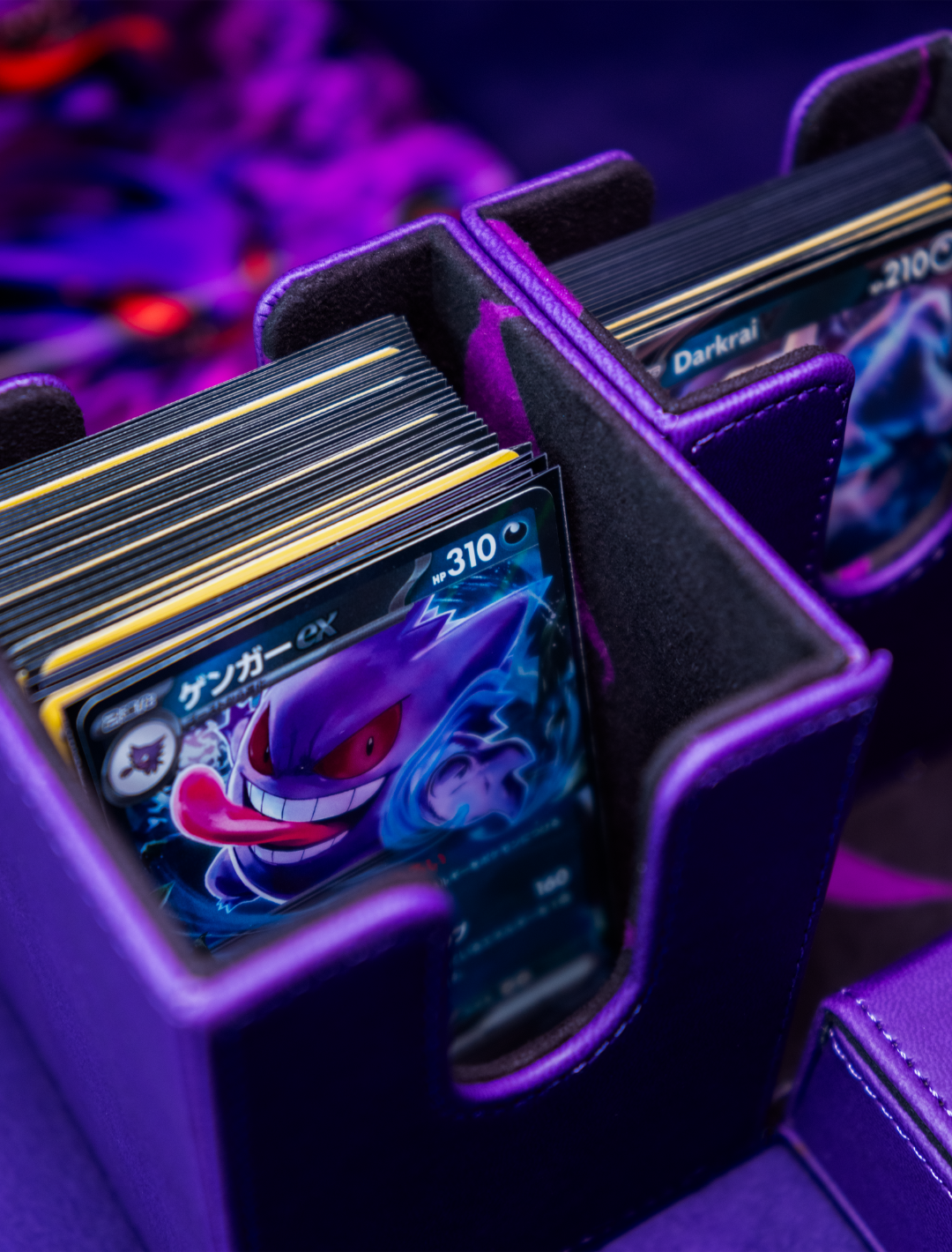 Purple Evil Deckbox - sleevechief