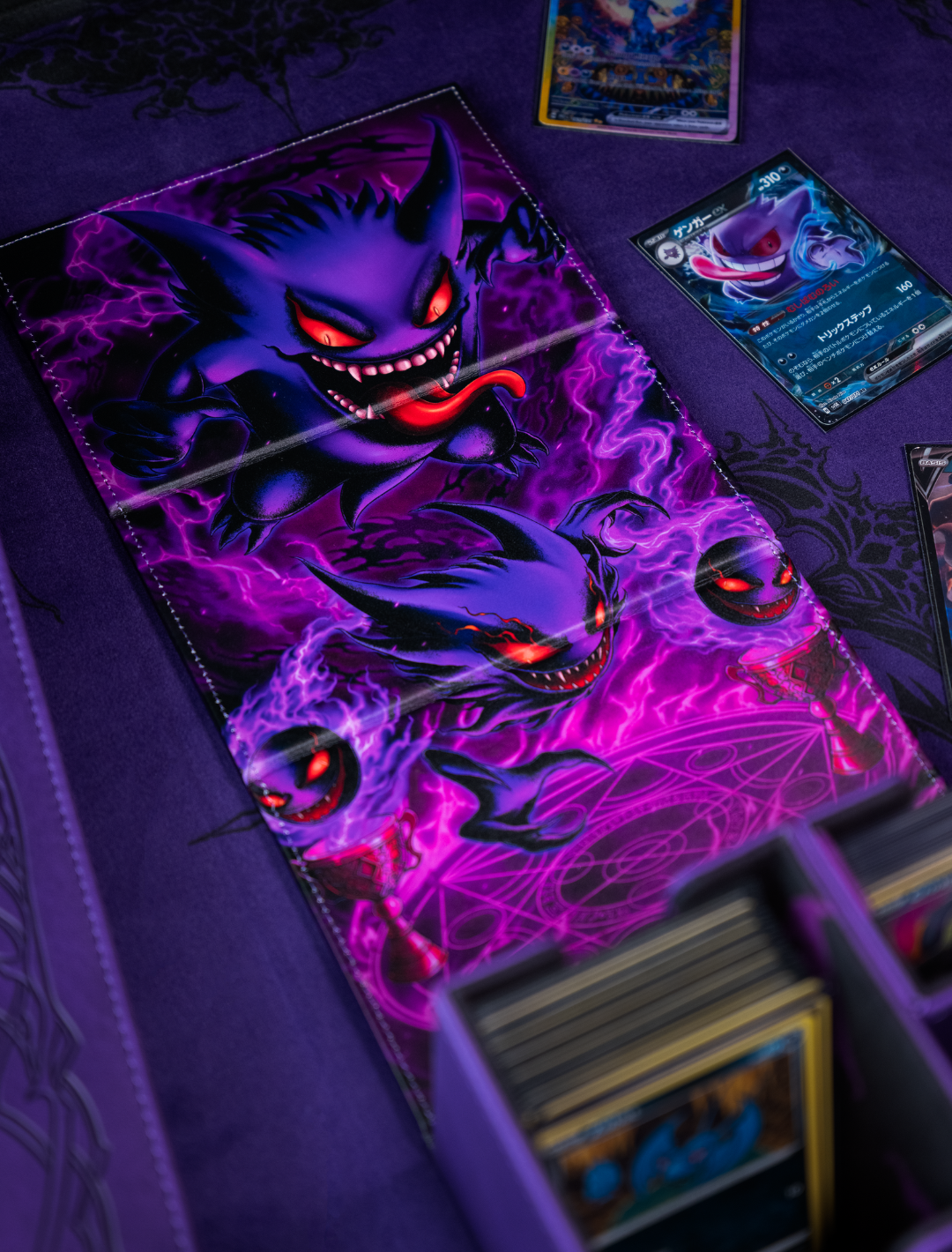 Purple Evil Deckbox - sleevechief